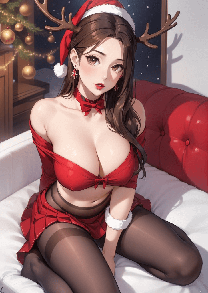 By utilizing style transfer, we convert a real-life beautiful woman into a two-dimensional (2D) anime-style image, achieving a transformation from photorealism to anime. This digital artwork portrays she with a confident, contemplative expression, rendered in a semi-realistic style. The use of soft, muted colors and subtle lighting creates a serene, introspective mood.